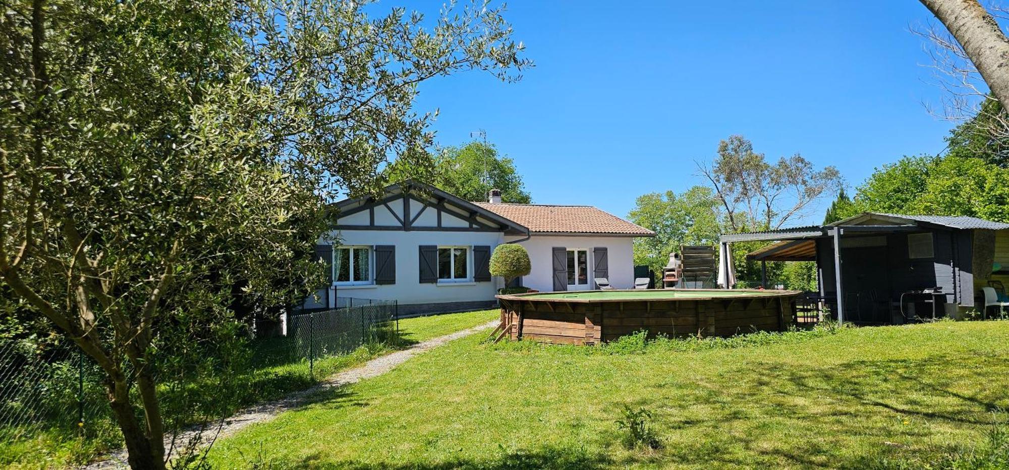 Maison 3 Chambres Avec Piscine Josse Esterno foto